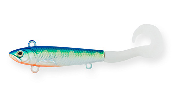 Воблер Раттлин Strike Pro Tail Gunner 45, цвет: A150-713 UV Blue Silver OB, (EG-177#A150-713)