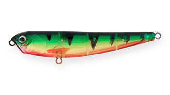 Воблер Волкер Strike Pro Hot Dog 65, 65 мм, 4,2 гр,  Поверхностный, цвет: A102G Transparent Perch, (EG-030A#A102G)