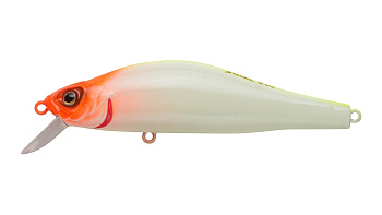 Воблер Минноу Strike Pro Archback 80SP, цвет: A116L Fluo Clown, (EG-125A-SP#A116L)