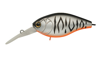 Воблер Крэнк Strike Pro Cranky-X Deep 50, цвет: A243ES Grey Shadow Mat Tiger, (EG-165L#A243ES)