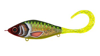 Воблер Джеркбейт Strike Pro Guppie Jr, цвет: A271G Transparent Green Perch, (EG-208A#A271G)