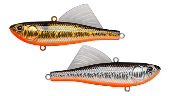 Воблер Раттлин Strike Pro Tornado Vibe 85, цвет: A70-613-SBO Double Silver/Smoked, (EG-204B-UV#A70-6