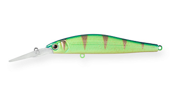 Воблер Минноу Strike Pro Jumper DR 90SP, цвет: A172FL Glowing Blue Lemon, (EG-192BL-SP#A172FL)