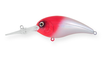 Воблер Крэнк Strike Pro Wormouth Wobbler 62, цвет: 022PPPT Redhead Silver, (EG-037F#022PPPT)