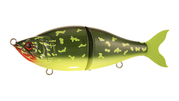 Воблер Свимбейт Strike Pro X Buster Sinking, цвет: AC202F Hot Pike, (EG-051#AC202F)