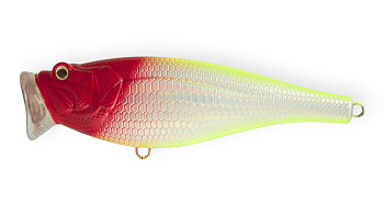 Воблер Поппер Strike Pro Sea Monster 160, цвет: X10-713 Clown Silver, (SH-002#X10-713)