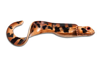 Силиконовая приманка Kanalgratis Nettel Laken, цвет: Natural Eelpout, (NL-N-EELPOUT-10)