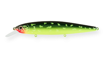 Воблер Минноу Strike Pro Bold 130SP, цвет: AC202F Hot Pike, (EG-191-SP#AC202F)