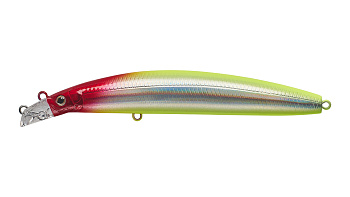 Воблер Минноу Strike Pro Top Water Minnow Long Casting 110, 110 мм, 21,4 гр, Загл. 0,1м.-0,6м., Плавающий, цвет: X10 Clown Silver, (JL-176F#X10)