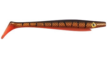 Силиконовая приманка Strike Pro Pig Shad, цвет: Jeppan, (SP-172A#C192)