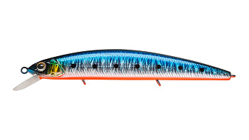 Воблер Минноу Strike Pro Montero 90SP, цвет: A234-SBO-LU Blue Back Silver OB Fluo, (EG-190A-SP#A234-