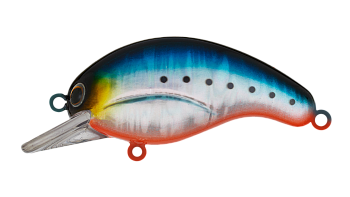 Воблер Крэнк Strike Pro Dworf Wobbler 50, цвет: A234-SBO-LU Blue Back Silver OB Fluo, (EG-751F#A234-