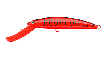 Воблер Минноу Strike Pro Musky Monster Deep 200CL, цвет: A207-DRV Red Devil Pearl Red Lip, (MG-007CL
