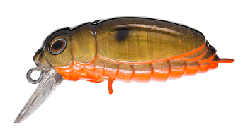 Воблер Крэнк Strike Pro Beetle Buster 40, цвет: 613-SBO Black Back Smoked, (EG-174F#613-SBO)