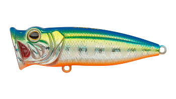 Воблер Поппер Strike Pro Pike Pop 60, 60 мм, 6,5 гр,  цвет: A150-713 UV Blue Silver OB, (SH-002BA#A150-713)