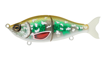 Воблер Свимбейт Strike Pro X Buster Sinking, цвет: TR-002 Glitter Pike Green, (EG-051#TR-002G)