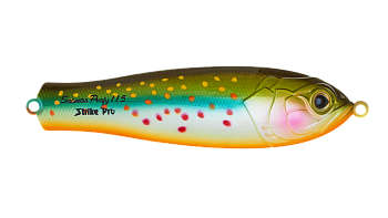 Блесна колеблющаяся Strike Pro Salmon Profy 115, цвет: 964T Silver Loach, (PST-03A#964T/964T)