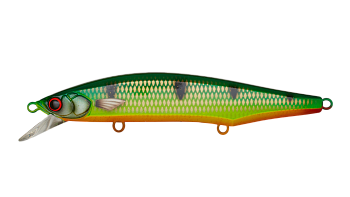 Воблер Минноу Strike Pro Intriger 180SP, цвет: A382F Green Perch, (EG-194XL-SP#A382F)