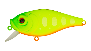 Воблер Крэнк Strike Pro Aquamax Shad 50, цвет: A178S Lemon Mat Tiger, (JL-128F#A178S)