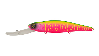 Воблер Минноу Strike Pro Deep Jer-O Minnow 130, цвет: A230S Watermelon Mat Tiger, (EG-054F#A230S)