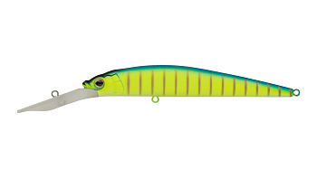Воблер Минноу Strike Pro Alpha Diver 110, цвет: 597S Blue Mat Tiger, (JL-062F#597S)