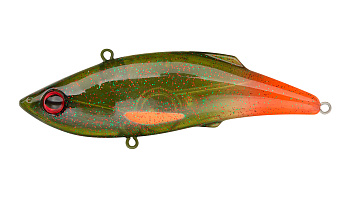 Воблер Раттлин Strike Pro Rattle-N-Shad 75, цвет: C722G-UV Hot Tail Motoroil UV, (JL-027S#C722G-UV)