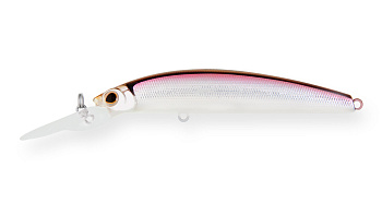 Воблер Минноу Strike Pro Magic Minnow 85, цвет: A53-EP Silver Smelt UV, (EG-068F#A53-EP)