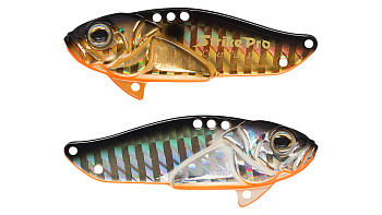 Блесна-Цикада Strike Pro Cyber Vibe 75, цвет: Double Silver/Smoked, (JG-005F#613-SBO/A70-SBO)