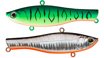 Воблер Раттлин Strike Pro BeFLAP 75-24gr, цвет: GC01S/A70-713 Double Black Silver OB/Mat Tiger, (JS-