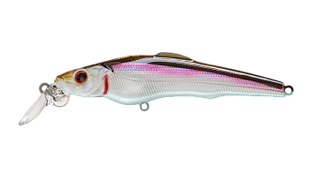 Воблер Минноу Strike Pro Challenger X 70, цвет: A53-EP Silver Smelt UV, (EG-076A-SP#A53-EP)