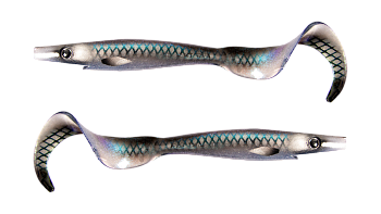 Силиконовая приманка Strike Pro Pig Tail Junior , цвет: The Phantom, (уп./2шт.), (SP-172R#155)