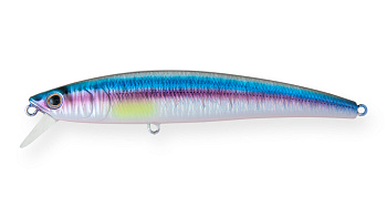 Воблер Минноу Strike Pro Arc Minnow 120SP, цвет: A210-SBO-RP Rainbow Ghost Wakasagi, (EG-136-SP#A210