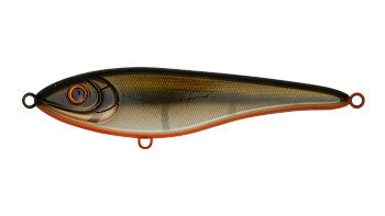 Воблер Джеркбейт Strike Pro Big Bandit Sinking, цвет: C790F-UV Baby Perch, (EG-078#C790F-UV)