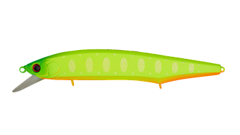 Воблер Минноу Strike Pro Intriger 120SP, цвет: A178S Lemon Mat Tiger, (EG-194B-SP#A178FS)