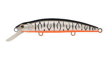 Воблер Минноу Strike Pro Musky Monster DL200, цвет: A243ES Grey Shadow Mat Tiger, (MG-007F#A243ES)