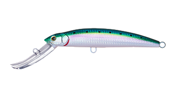 Воблер Минноу Strike Pro Musky Monster Deep 200CL, 200 мм, 118 гр, Загл. 10,0м.-12,0м., Плавающий, цвет: 692-713-RP Pacific Sardine, (MG-007CL#692-713-RP)