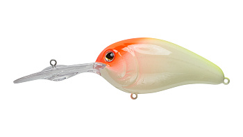 Воблер Крэнк Strike Pro Wormouth Wobbler 62, цвет: A116L Fluo Clown, (EG-037F#A116L)
