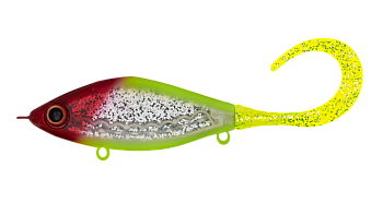 Воблер Джеркбейт Strike Pro Guppie, цвет: A270G Transparent Clown, (EG-208#A270G)