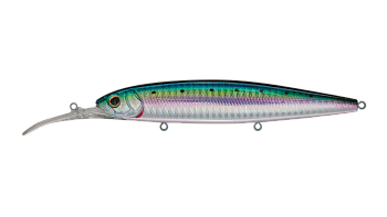 Воблер Минноу Strike Pro Bold Deep Diver 130SP, цвет: 692-713-RP Pacific Sardine, (EG-191L-SP#692-71