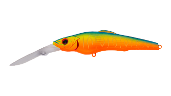 Воблер Минноу Strike Pro Challenger X Deep Diver 110L, цвет: A252S Bullfinch Mat Tiger, (EG-076DXL-F