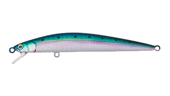 Воблер Минноу Strike Pro Slingshot Minnow 90, 90 мм, 7 гр, Загл. 0,3м.-0,5м., Плавающий, цвет: 692-713-RP Pacific Sardine, (EG-146F#692-713-RP)