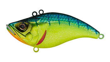 Воблер Раттлин Strike Pro Flap Jack 65, цвет: C063F Blue-yellow Tiger Sparkles, (EG-128B#C063F)