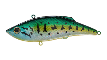 Воблер Раттлин Strike Pro Rattle-N-Shad 75, 75 мм, 11 гр,  Тонущий, цвет: 945V Venom Perch, (JL-027S#945V)