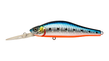 Воблер Минноу Strike Pro Archback Deep 120SP, цвет: A234-SBO-LU Blue Back Silver OB Fluo, (EG-125CL-