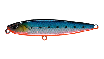 Воблер Стикбейт Strike Pro Scud Stick 90S (Slide Bait Heavy One 90), цвет: A234-SBO-LU Blue Back Silver OB Fluo, (EG-245B-28g#A234-SBO-LU)