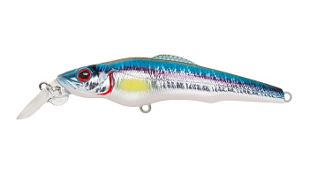 Воблер Минноу Strike Pro Challenger X 90, цвет: A210-SBO-RP Rainbow Ghost Wakasagi, (EG-076C-F#A210-