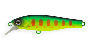 Воблер Минноу Strike Pro Quick Minnow 40 S, 40 мм, 2,6 гр, Загл. 0,6м., Тонущий, цвет: A209S Acid Mat Char, (JS-238#A209S)