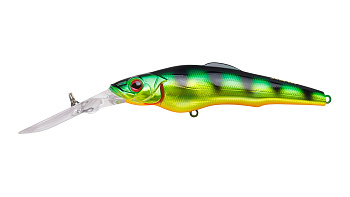 Воблер Минноу Strike Pro Challenger X Deep Diver 70L, цвет: A45T Natural Perch, (EG-076AL-SP#A45T)