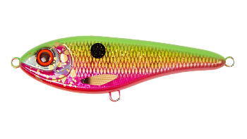 Воблер Джеркбейт Strike Pro Buster Jerk II Shallow Runner, цвет: CWC049 Clown Shoes, (EG-049#CWC049G)