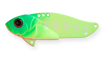 Блесна-Цикада Strike Pro Cyber Vibe 45, цвет: Lemon Mat Tiger, (JG-005C#A178S)